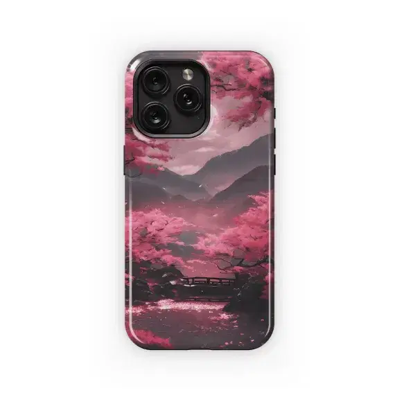 Pink Blossom Serenity
 Phone Case iPhone Samsung Cover Pixel 4648 - Image 1
