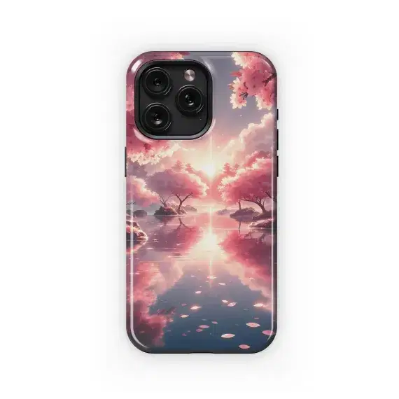 Pink Blossom Serenity
 Phone Case iPhone Samsung Cover Pixel 4653 - Image 1