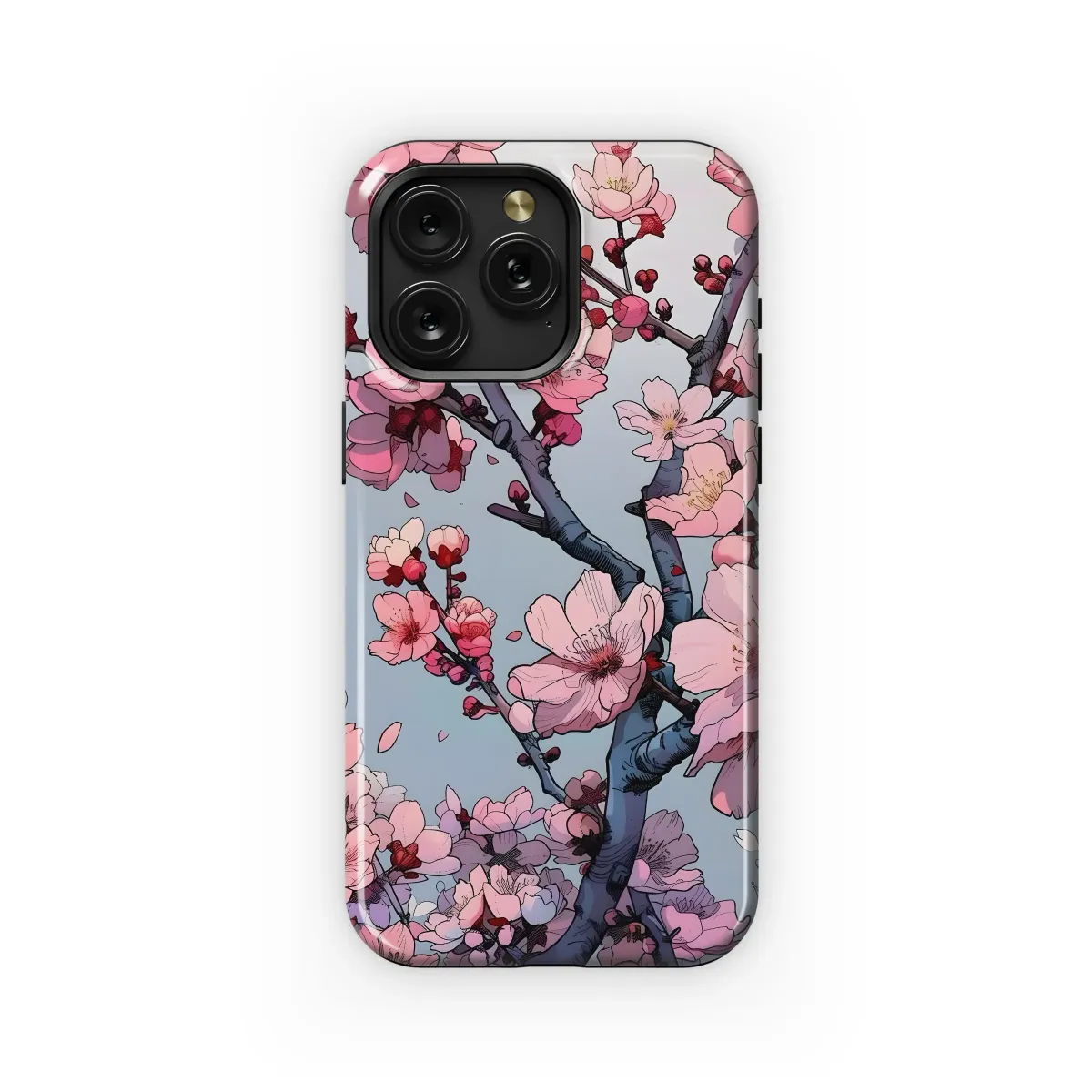 Pink Blossom Tree Art
 Phone Case iPhone Samsung Cover Pixel 5979 - Image 1
