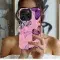 Pink Butterfly Phone Case iPhone Samsung Cover Pixel 3949 - Image 2