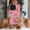 Pink Christmas Candy Cane Holiday Design Phone Case Cover for iPhone 17 Pro Max 16 15 Plus 14 13 Mini Samsung S25 S24 Google Pixel 10 9 8526 - Image 2