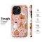 Pink Christmas Gingerbread Man and Snowman Pattern Phone Case Cover for iPhone 17 Pro Max 16 15 13 Samsung S25 S24 Pixel 8563 - Image 6