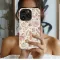 Pink Christmas Gingerbread Rose Gold Holiday Pattern Phone Case Cover for iPhone 17 Pro Max 16 15 13 Samsung S25 S24 Pixel 8451 - Image 2