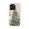 Pink Christmas House Snowy Holiday Illustration Phone Case Cover for iPhone 17 Pro Max 16 15 Plus 14 13 Mini Samsung S25 S24 Pixel 10 9 8843 - Image 1