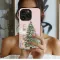 Pink Christmas House Snowy Holiday Illustration Phone Case Cover for iPhone 17 Pro Max 16 15 Plus 14 13 Mini Samsung S25 S24 Pixel 10 9 8843 - Image 2