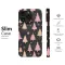 Pink Christmas Tree Pattern Whimsical Holiday Forest Design Phone Case Cover for iPhone 17 Pro Max 16 15 13 Samsung S25 S24 Pixel 8528 - Image 7