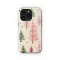 Pink Christmas Tree Winter Forest Holiday Pattern Phone Case Cover for iPhone 17 Pro Max 16 15 13 Samsung S25 S24 Pixel 8684 - Image 1