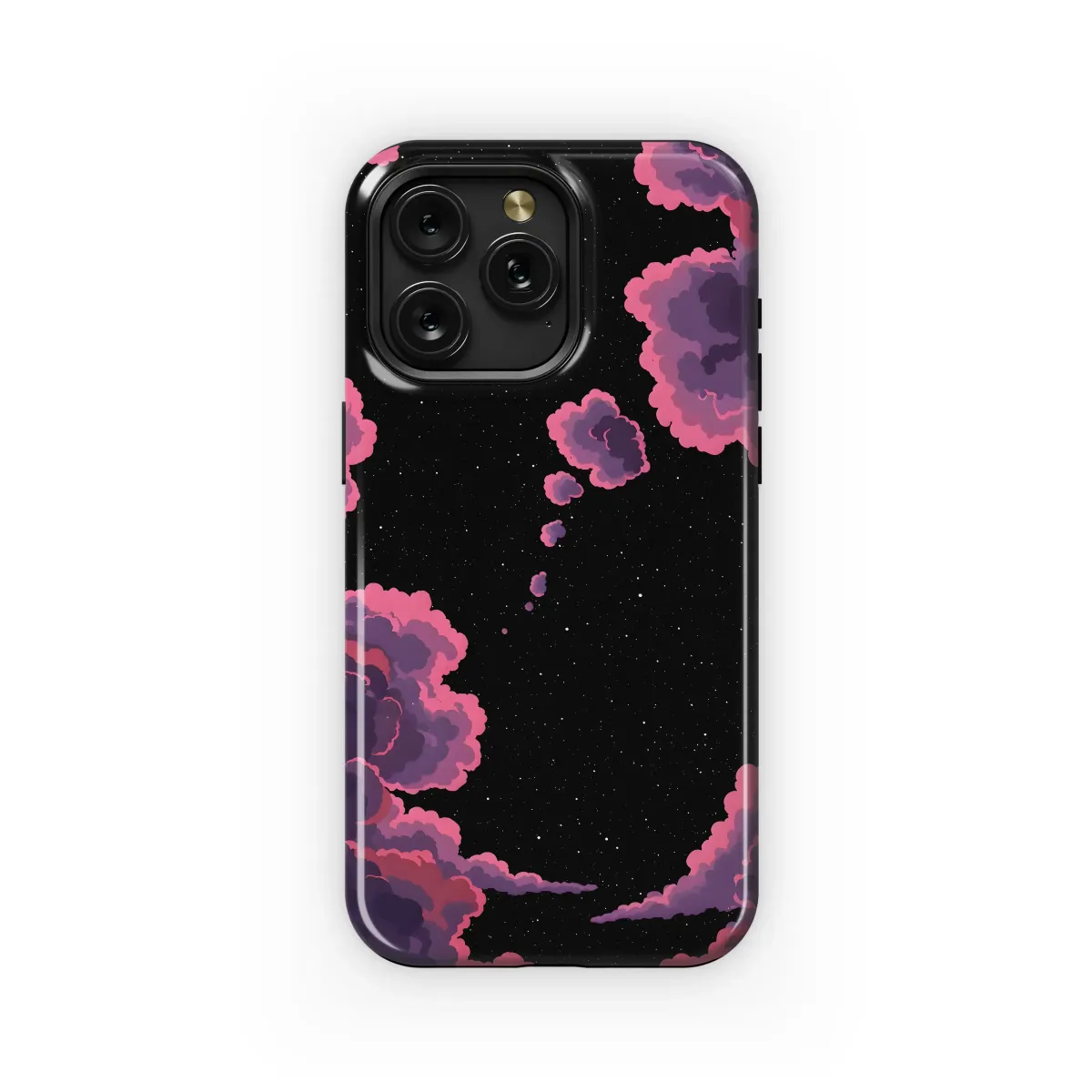 Pink Clouds Night Sky
 Phone Case iPhone Samsung Cover Pixel 6014 - Image 1