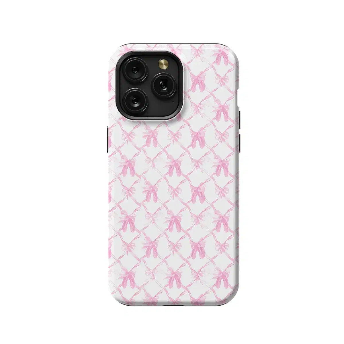 Pink Coquette Bow Phone Case iPhone Samsung Pixel & More - Image 1