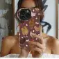 Pink Fruity Dessert Pattern Phone Case iPhone Samsung Cover Pixel 5237 - Image 1