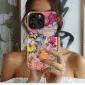 Pink House in Bloom Field Phone Case iPhone Samsung Cover Pixel 4930 - Image 1