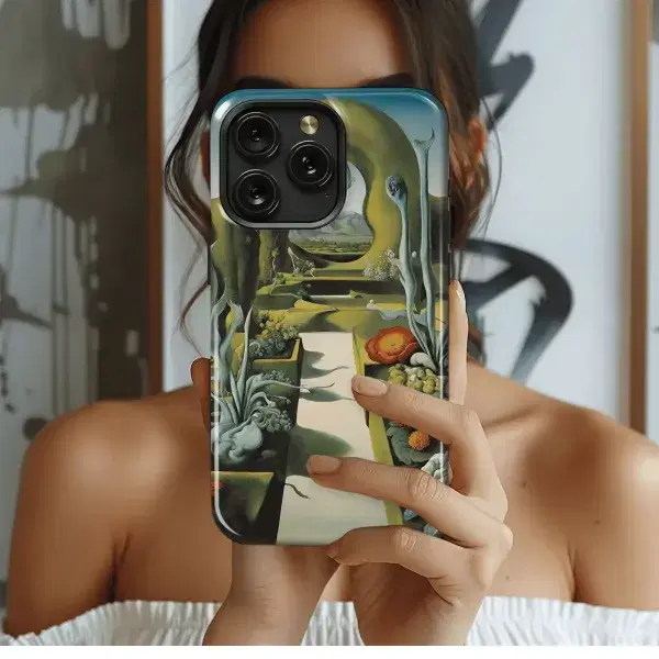 Pink Patchwork Delight
 Phone Case iPhone Samsung Cover Pixel 4204 - Image 1