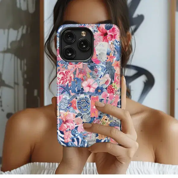 Pink Porsche GT3 RS
 Phone Case iPhone Samsung Cover Pixel 4422 - Image 1