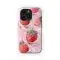 Pink Strawberry Swirl
 Phone Case iPhone Samsung Cover Pixel 4213 - Image 1