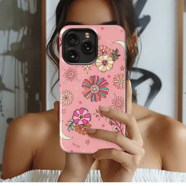 Pink Strawberry Swirl
 Phone Case iPhone Samsung Cover Pixel 4213 - Image 1