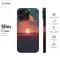 Pixel Art Landscape Wheat Field Sunset  Phone Case iPhone Samsung Cover Pixel 1658 - Image 6