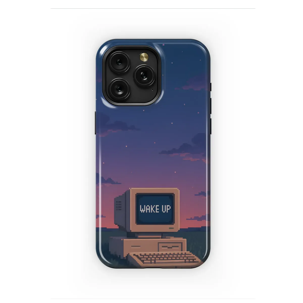 Pixelated Twilight Digital Awakening Phone Case iPhone Samsung Cover Pixel 7906 - Image 1