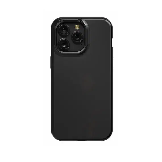 Plain Black Phone Case iPhone Samsung Cover Pixel 625 - Image 1
