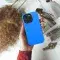 Plain Blue Phone Case iPhone Samsung Cover Pixel 621 - Image 2