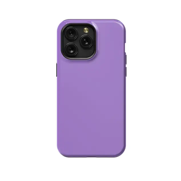 Plain Purple Phone Case iPhone Samsung Cover Pixel 622