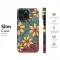 Plant Motifs in Indonesian Batik Phone Case iPhone Samsung Cover Pixel 3806 - Image 7