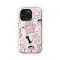 Playful Paws in Pretty Pink Phone Case iPhone Samsung Cover Pixel 6594 - Image 1