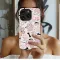 Playful Paws in Pretty Pink Phone Case iPhone Samsung Cover Pixel 6594 - Image 2