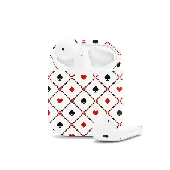 Playing Card Suit AirPods Case AirPods Pro AirPods Pro 2 AirPods 3 AirPods 2 Glossy 1437 - Image 1