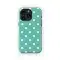 Polka Dot Green Phone Case iPhone Samsung Cover Pixel 3655 - Image 1