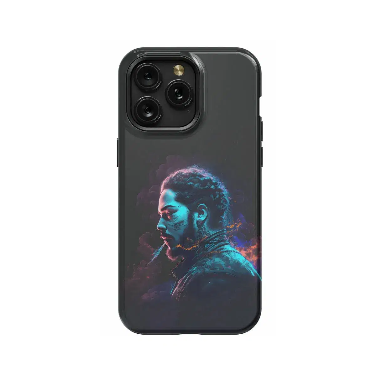 Post Malone Smoking Phone Case iPhone Samsung Pixel & More - Image 1