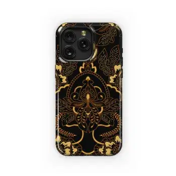 Premium Batik Sogan Indonesian Phone Case iPhone Samsung Cover Pixel 3798 - Image 1