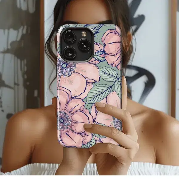 Pretty Pink Collage
 Phone Case iPhone Samsung Cover Pixel 4187 - Image 1