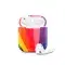 Pride Retro Rainbow AirPods Case AirPods Pro AirPods Pro 2 AirPods 3 AirPods 2 Glossy 1669 - Image 1