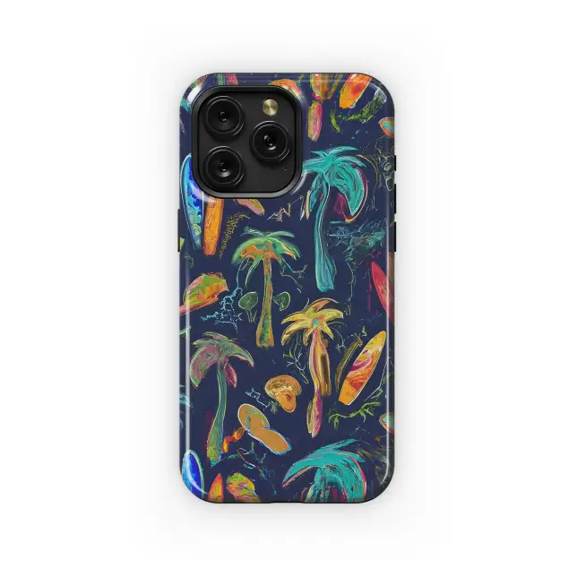 Psychedelic Graffiti Phone Case iPhone Samsung Cover Pixel 3616