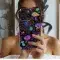 Psychedelic Mushroom Spider Web Night Phone Case iPhone Samsung Cover Pixel 5303 - Image 2