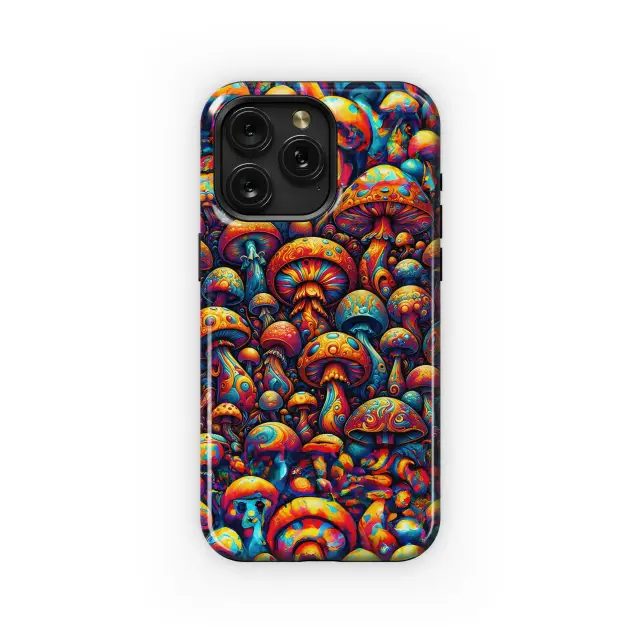 Psychedelic Mushrooms Phone Case iPhone Samsung Cover Pixel 3542