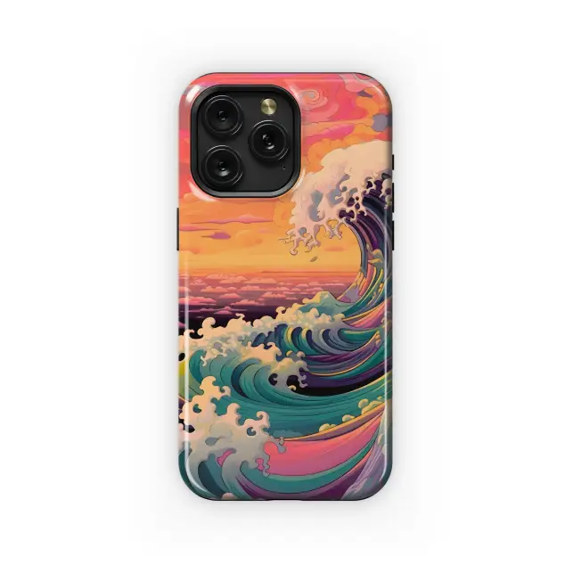 Psychedelic Ocean Wave
 Phone Case iPhone Samsung Cover Pixel 5593