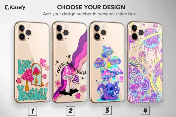 Psychedelic Phone Case for iPhone Samsung Google Pixel - Image 1