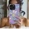 Purple Butterfly and Flower Phone Case iPhone Samsung Cover Pixel 3945 - Image 2