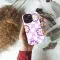 Purple Checkered Daisy Phone Case iPhone Samsung Cover Pixel 1818 - Image 4