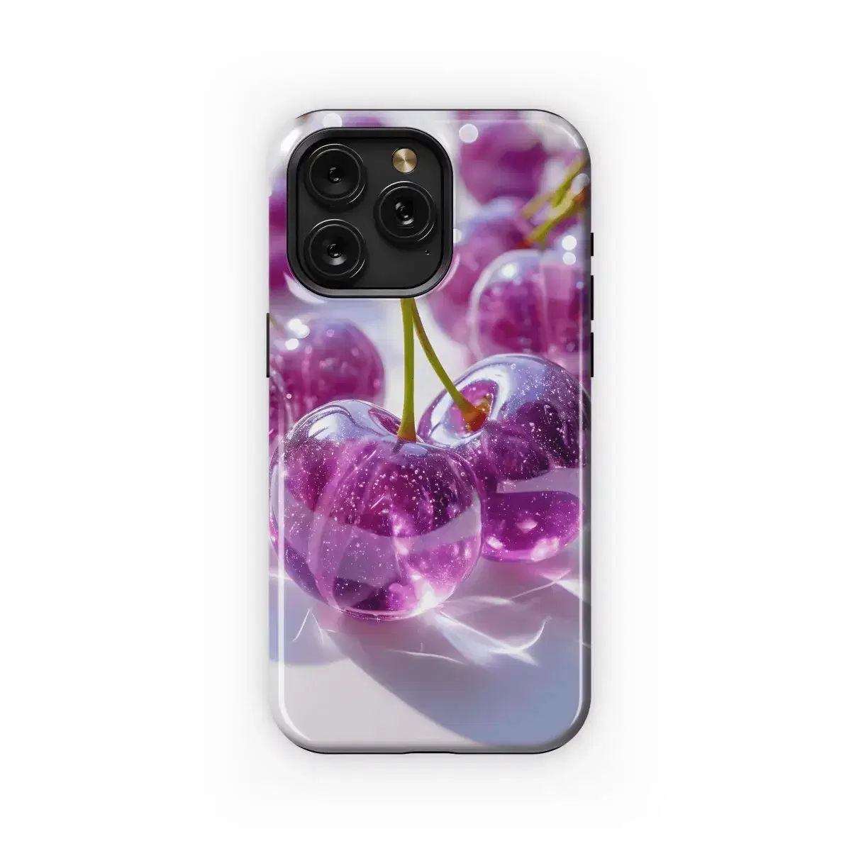 Purple Galaxy Cherries
 Phone Case iPhone Samsung Cover Pixel 4609 - Image 1