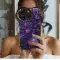Purple Galaxy Flowers
 Phone Case iPhone Samsung Cover Pixel 4615 - Image 2