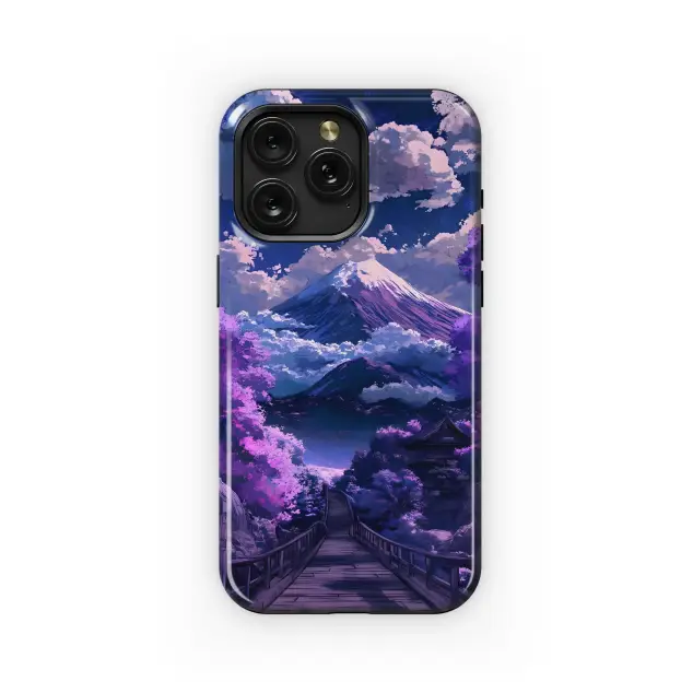 Purple Mountain Night
 Phone Case iPhone Samsung Cover Pixel 5533