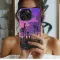 Purple Palm Cityscape Dream Phone Case iPhone Samsung Cover Pixel 7890 - Image 2