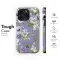 Purple Pansies Floral Design Phone Case iPhone Samsung Cover Pixel 4952 - Image 6