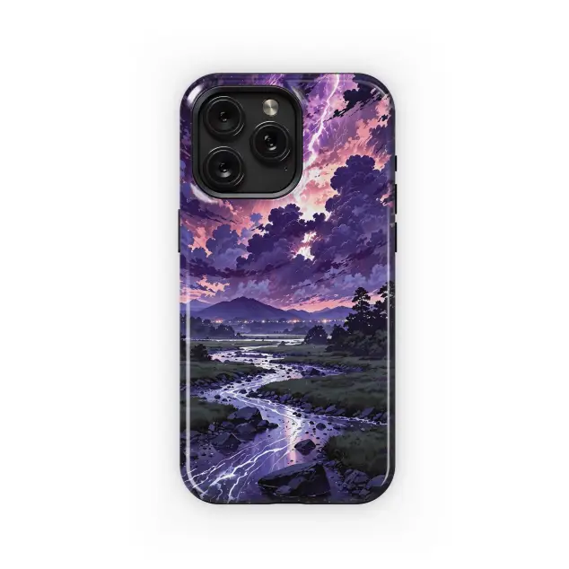 Purple Sky River Dreamscape
 Phone Case iPhone Samsung Cover Pixel 4515