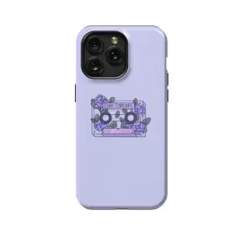 Quote Cassette Art Day Dream Phone Case iPhone Samsung Pixel & More 567 - Image 1
