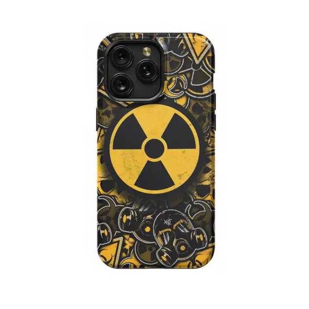 Radioactive Radiation Phone Case iPhone Samsung Pixel & More 173
