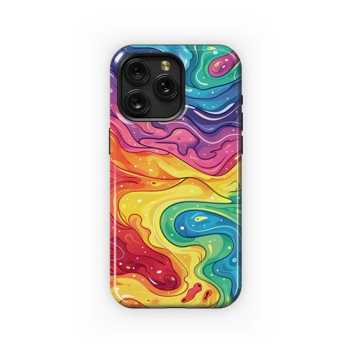 Rainbow Liquid Art
 Phone Case iPhone Samsung Cover Pixel 5699 - Image 1