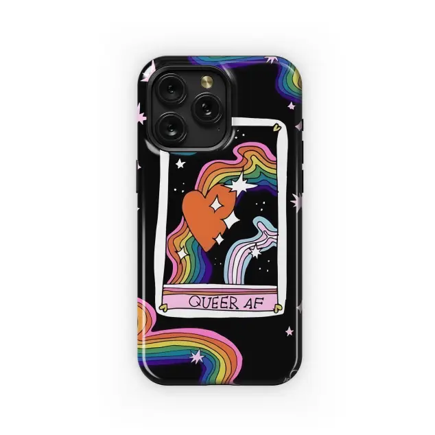 Rainbow Queer Heart
 Phone Case iPhone Samsung Cover Pixel 4234